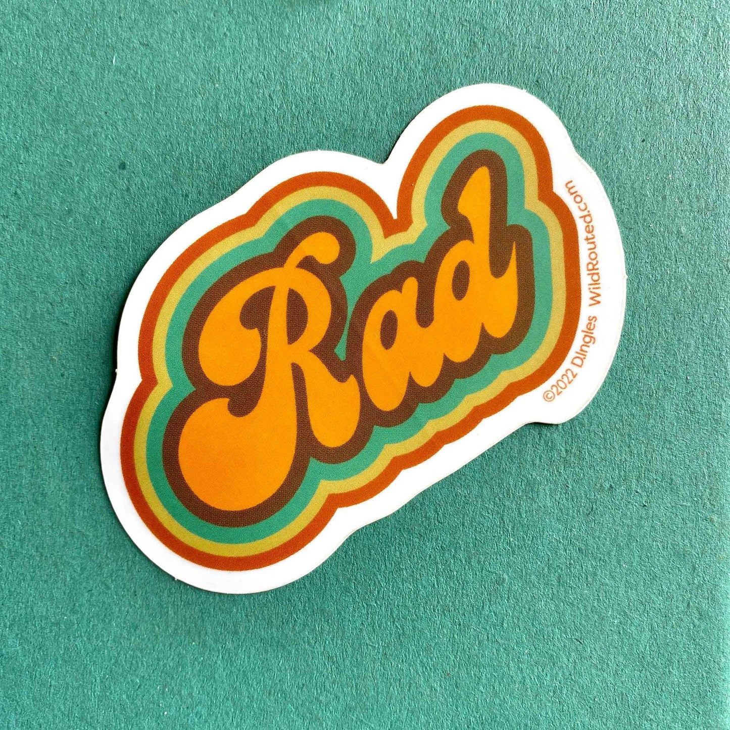 RAD Decal - Wild Routed