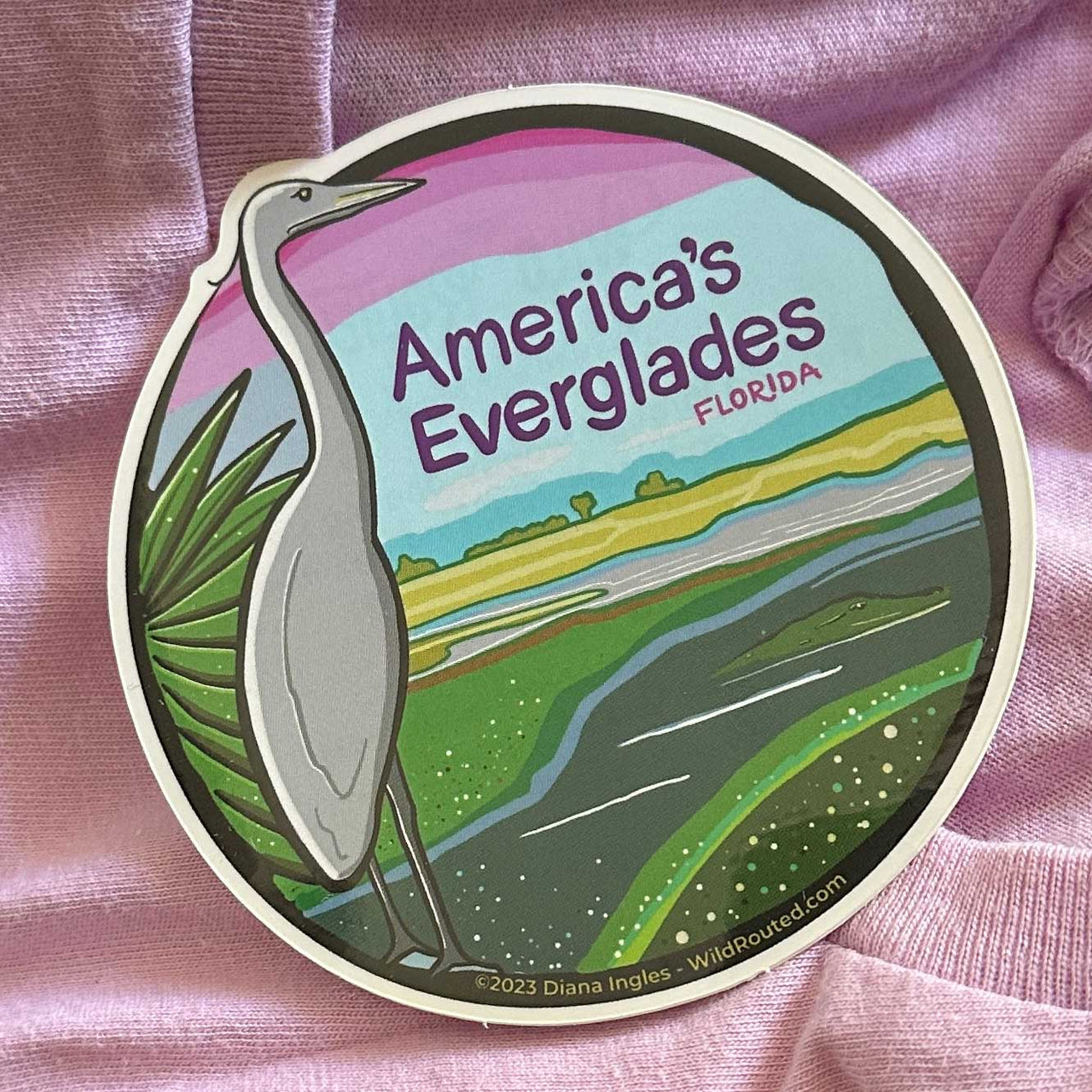 America's Everglades Sticker