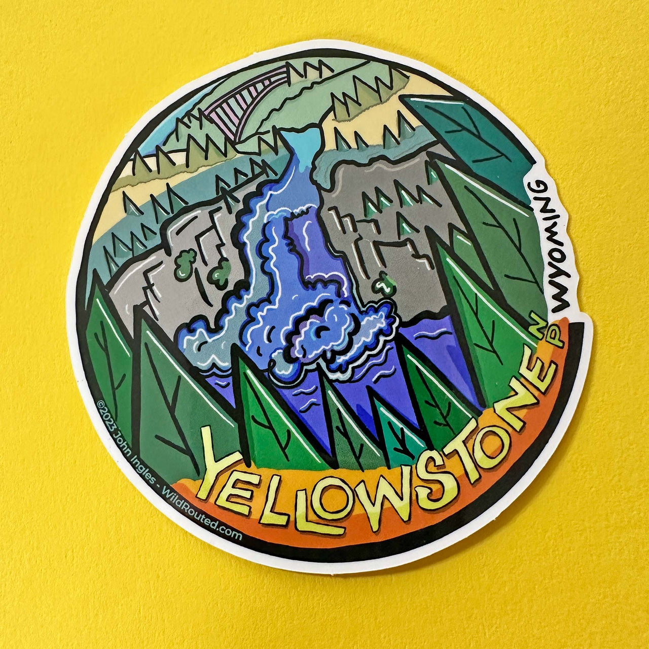 Yellowstone National Park Falls
