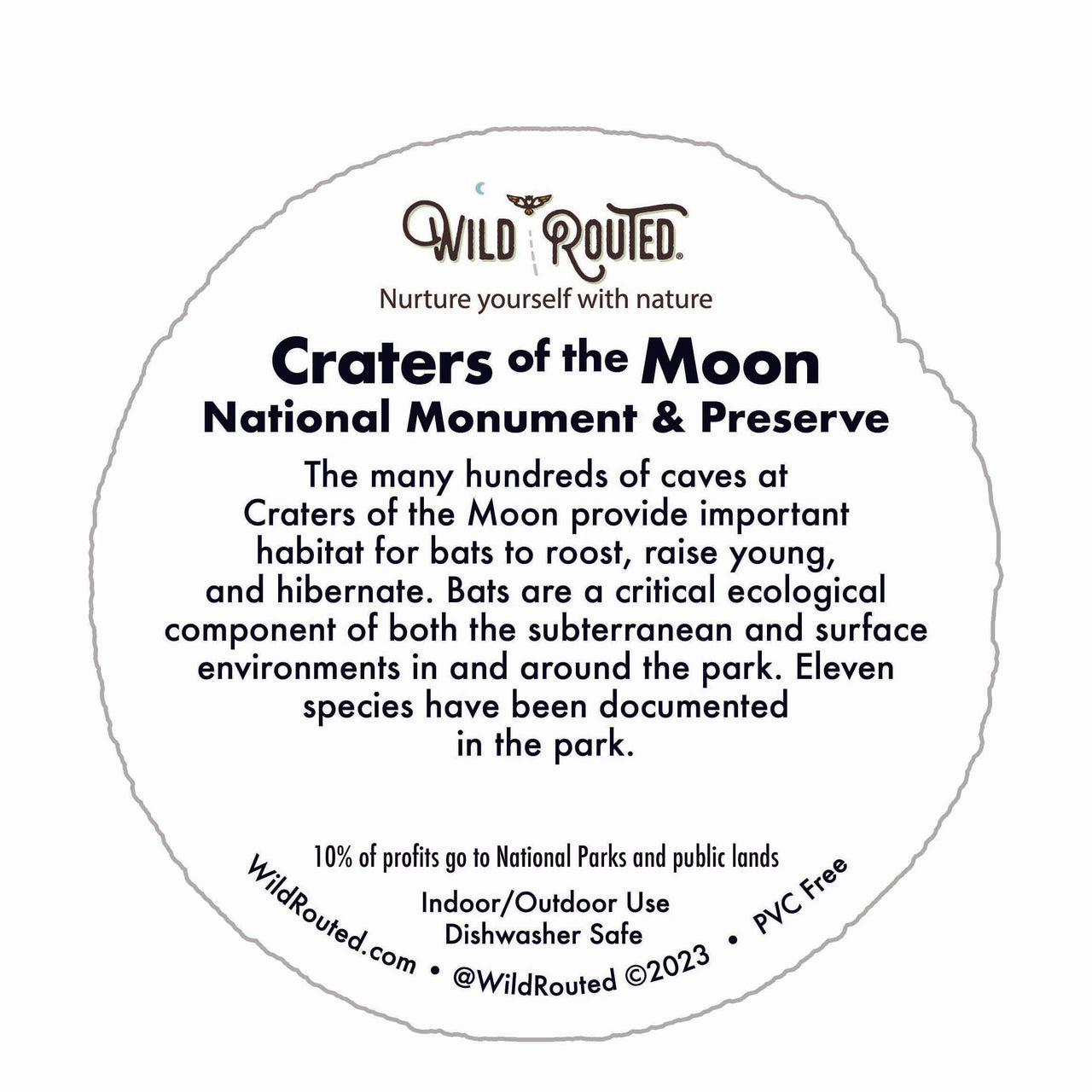 Craters of the Moon National Monument Sticker