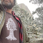 Trees Give Us Life Graphic Tee At Devil's Tower
