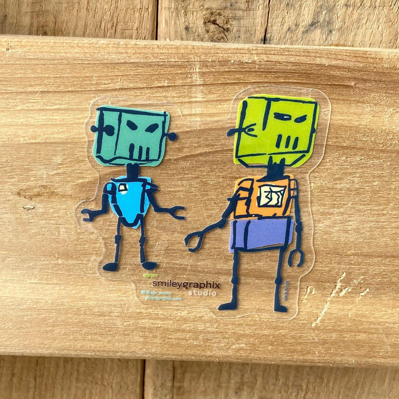 Robots Sticker