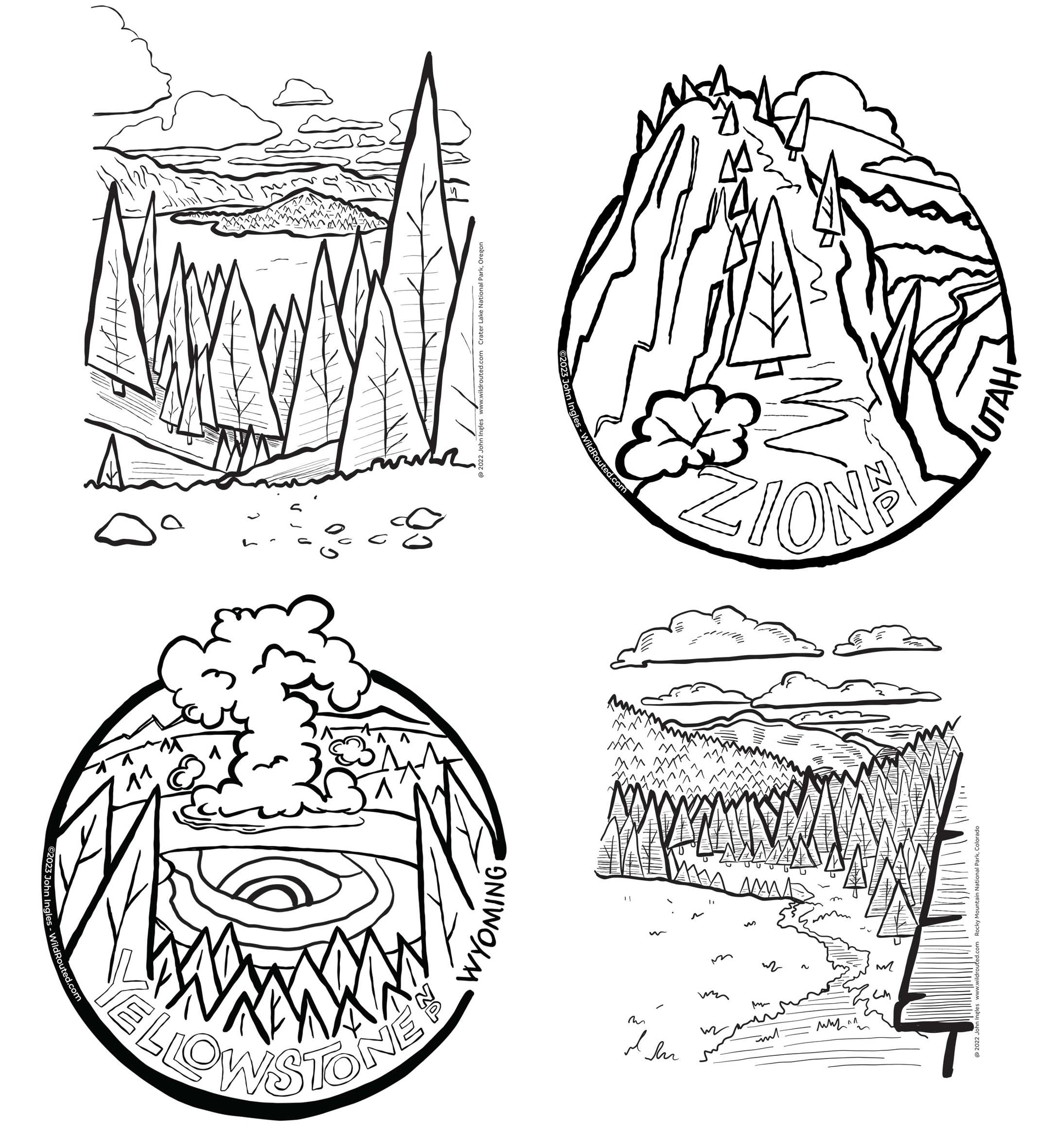 22+ Landforms Coloring Pages EikoRuchin