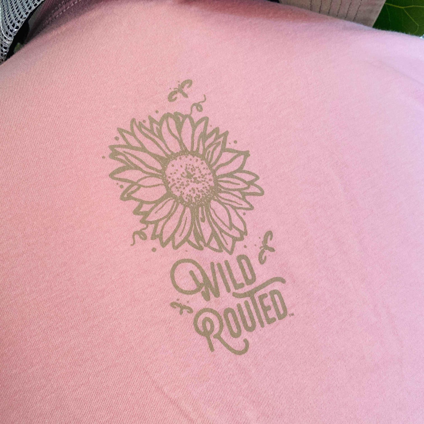 Save the Bee Graphic Tee - Dusty Pink - Wild Routed