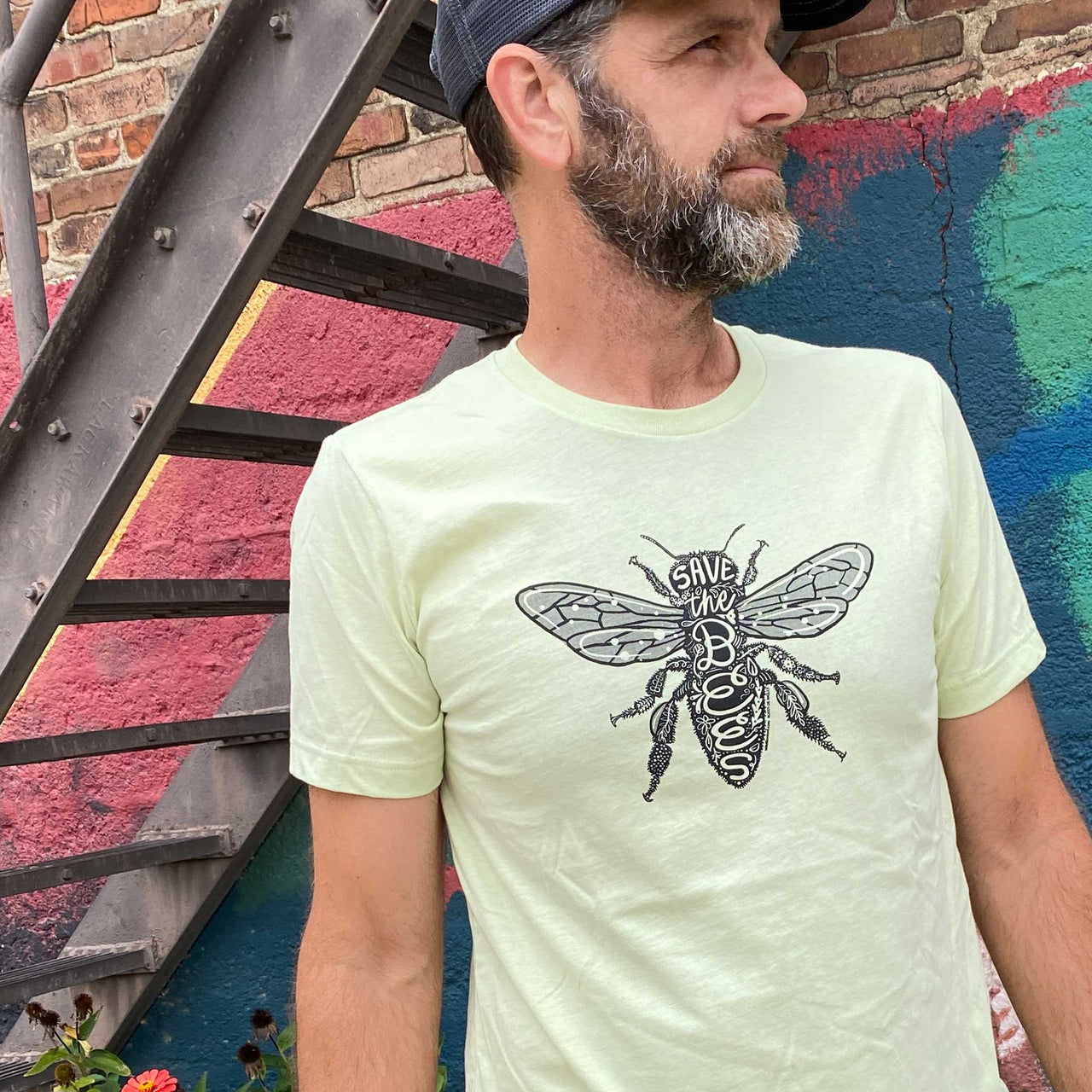 Save the Bees - Spring Green