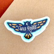 Wild Routed Owl Vinyl Sticker - Wild Routed