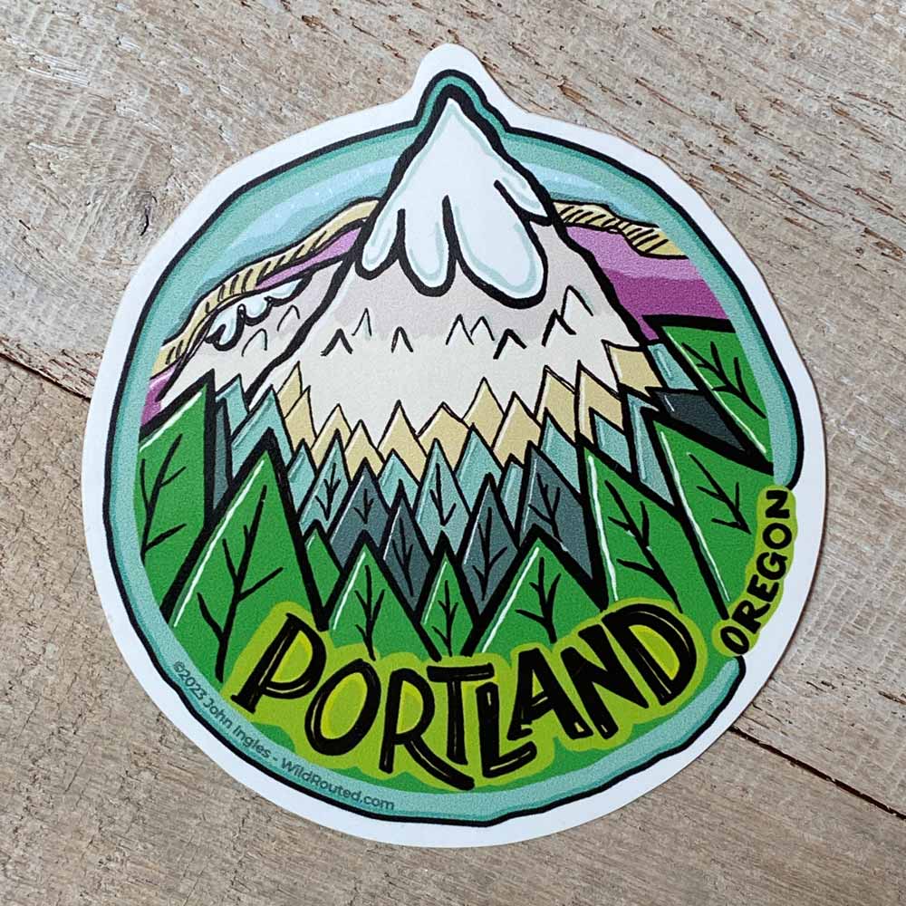 Portland Oregon Sticker