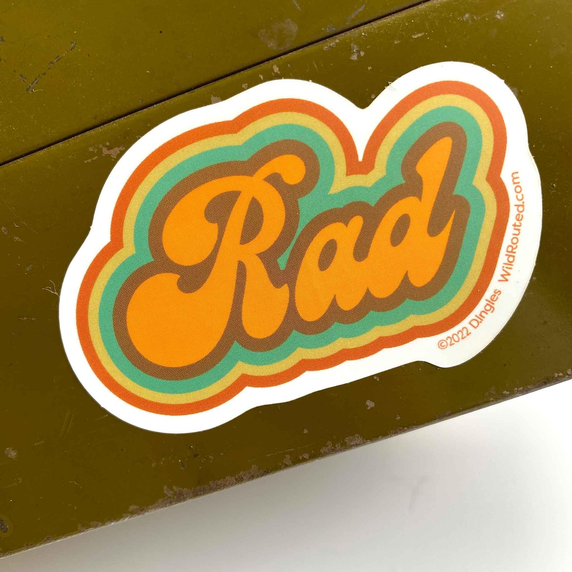 RAD Decal - Wild Routed