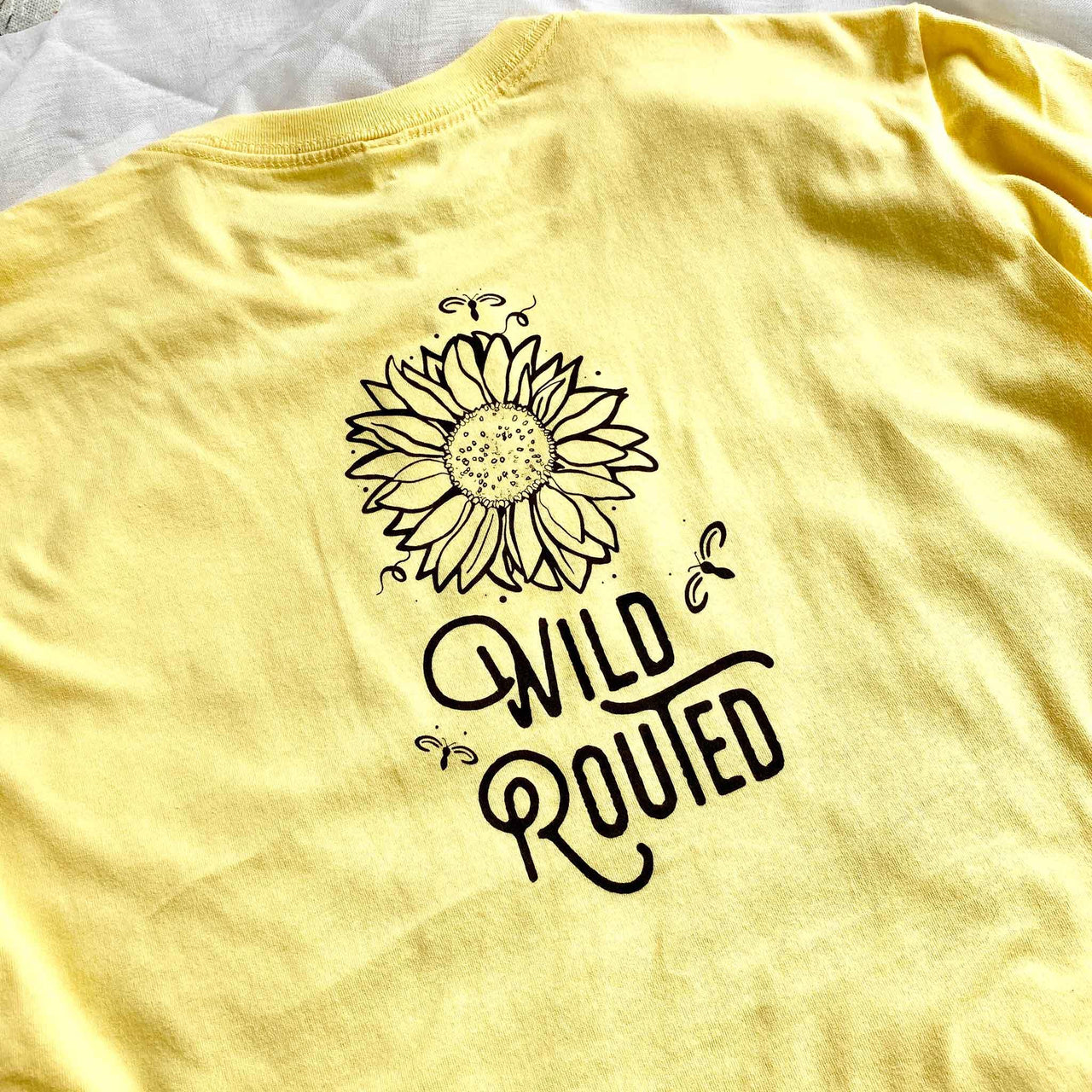Sunflower Graphic Tee - Wild Routed