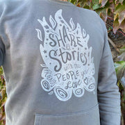 Wild Routed Share Stories with the people you love sweatshirt